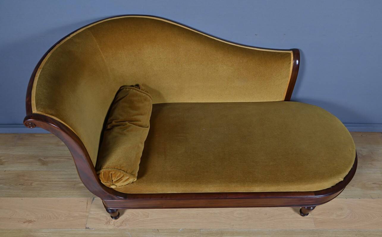 Mahogany Méridienne, Restoration period – Early 19th century