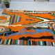 Tapis bérbere marocain décoré 200cmx300cm