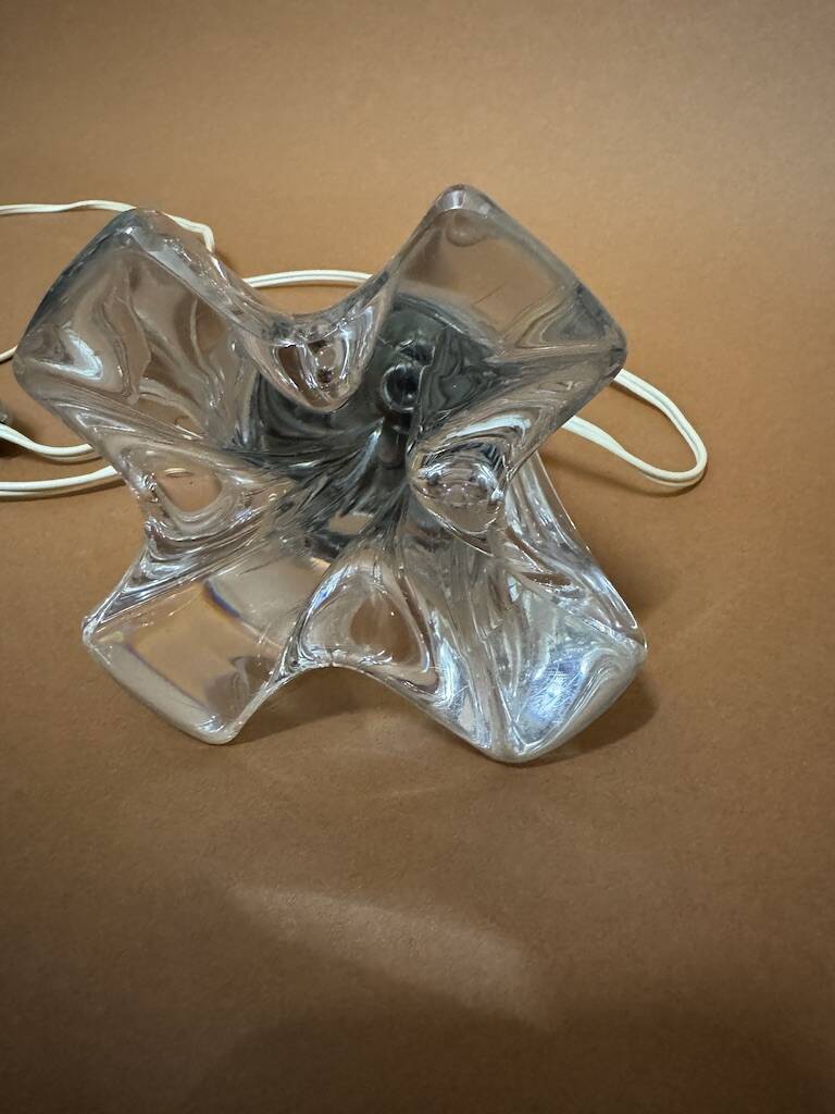 Daum lamp, France, 1950