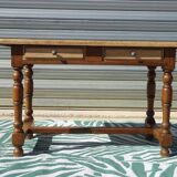 table/desk made of solid oak