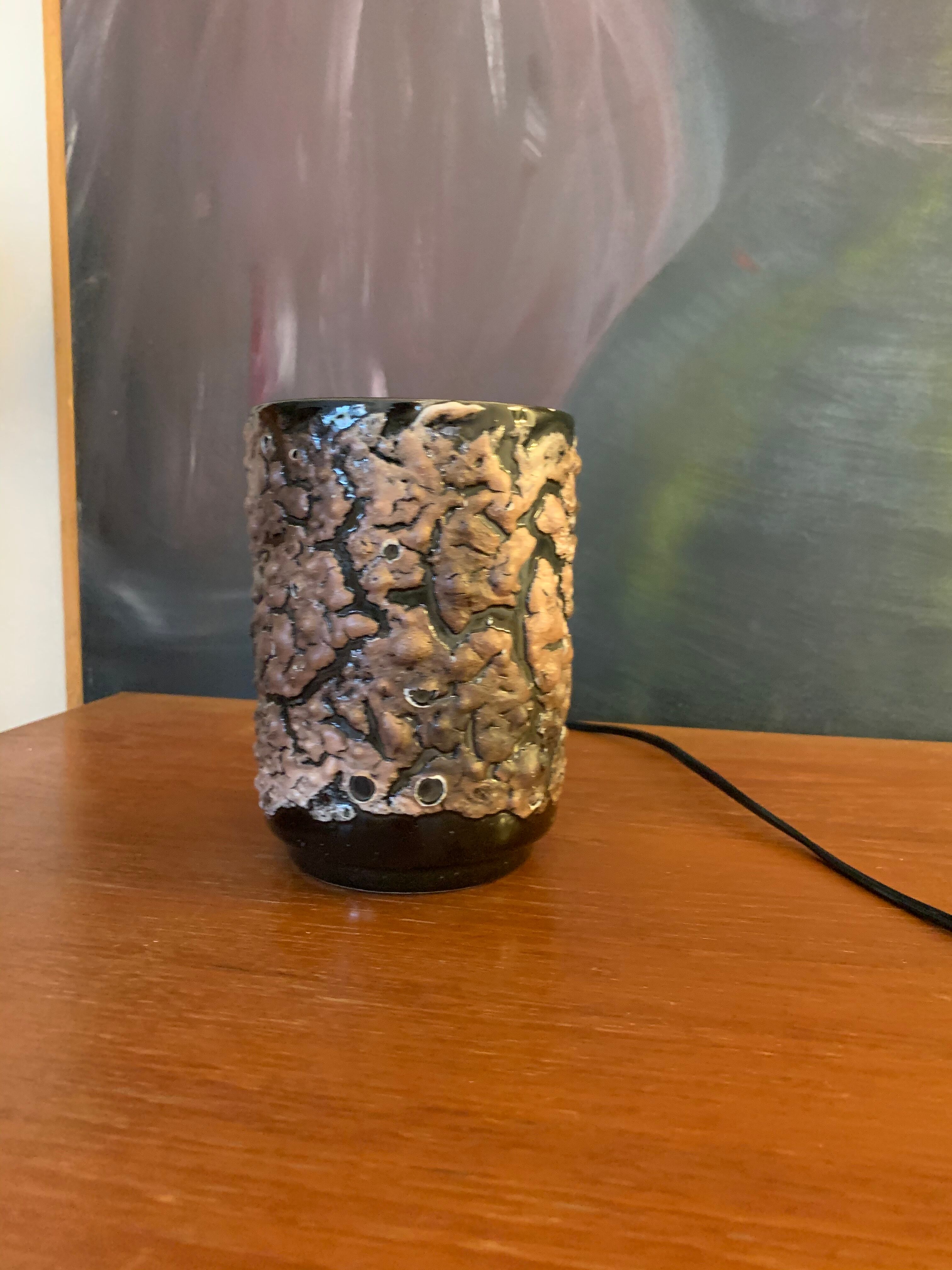 Vintage ceramic lamp 50-60s