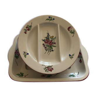 Luneville KG half porcelain asparagus service