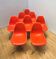 Set of 8 DSR chairs, Charles & Ray Eames