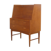 Scandinavian vintage teak secretary 1960