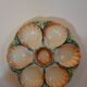 Set of 2 vintage shell dishes from the Sarreguemines earthenware factory