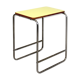 Table d'appoint Bauhaus en acier tubulaire, Tchécoslovaquie, années 1940