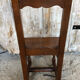 Ancienne chaise lorraine bébé enfant bois brut vintage