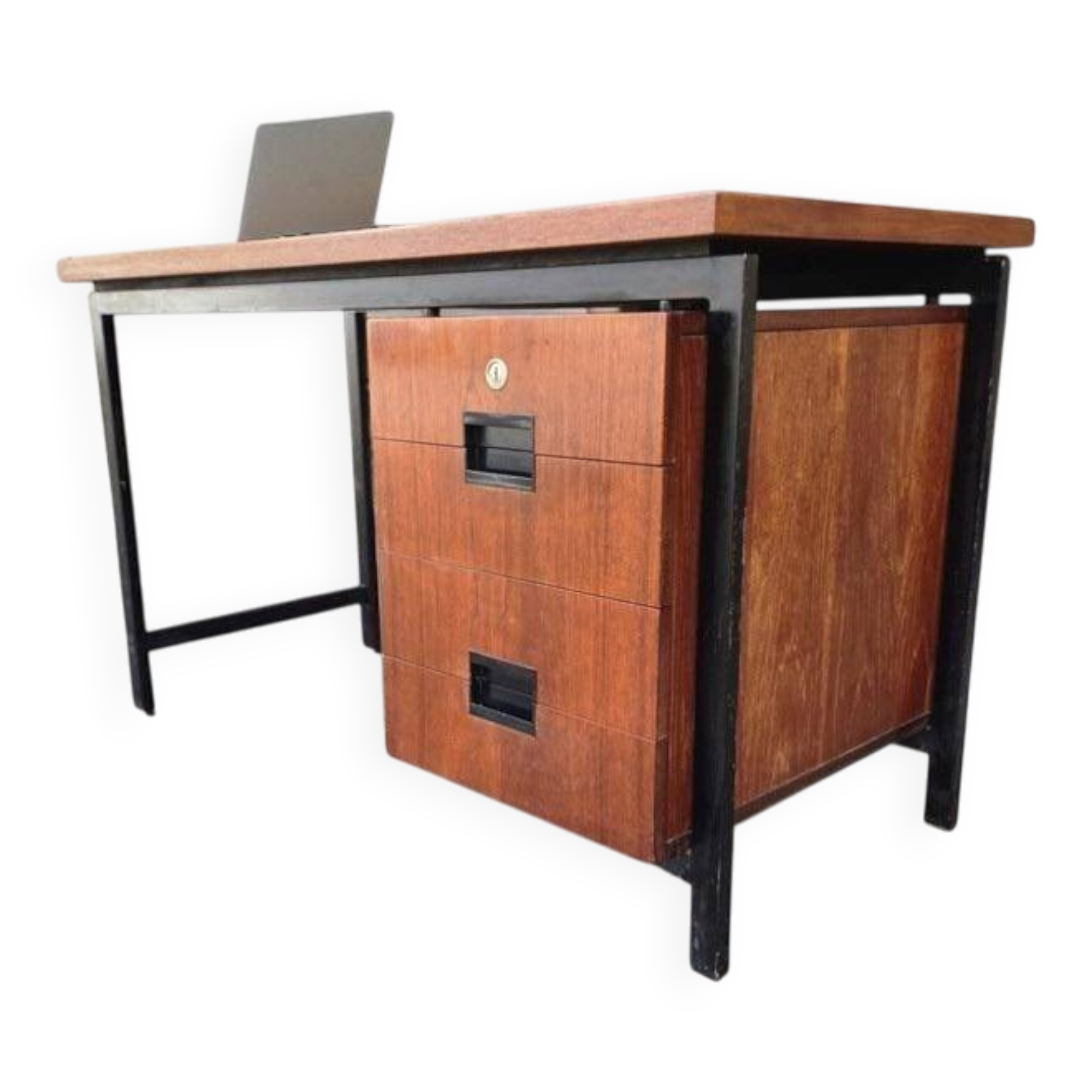 Vintage wooden desk Pastoe EU01 Cees Braakman