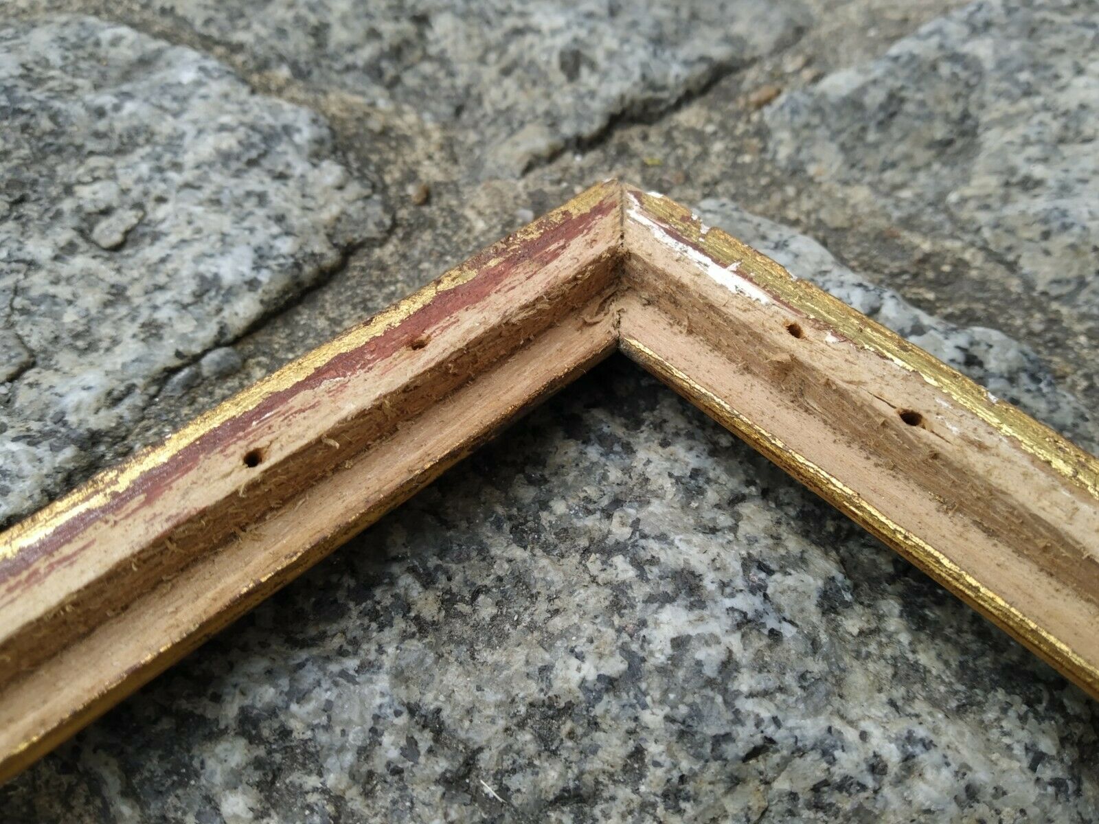 Frame Louis XVI golden leafing 21 x 15cm