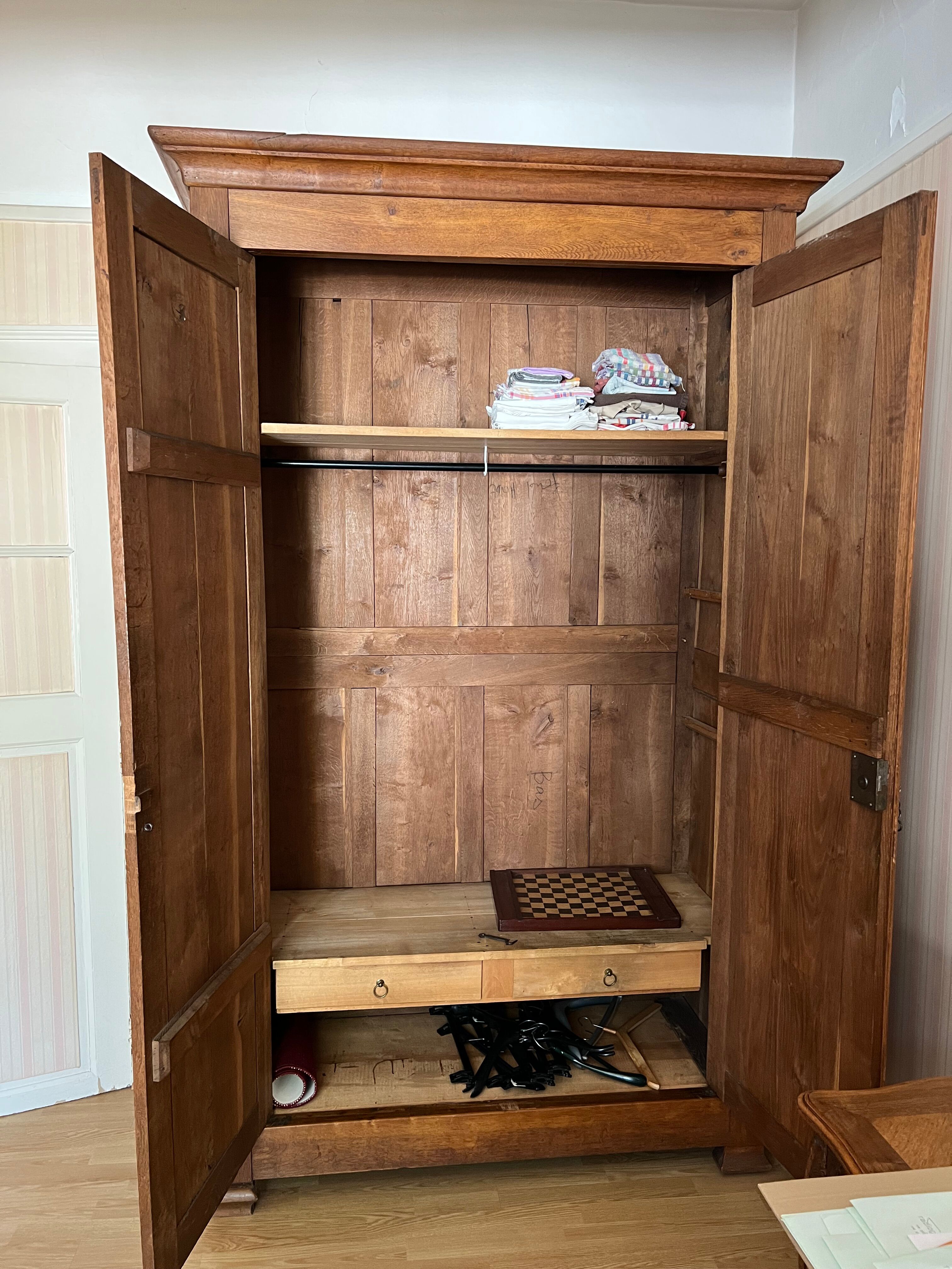 Louis Philippe oak cabinet