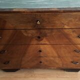 Commode art déco en noyer