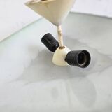 Vintage glass ceiling light / ceiling lamp