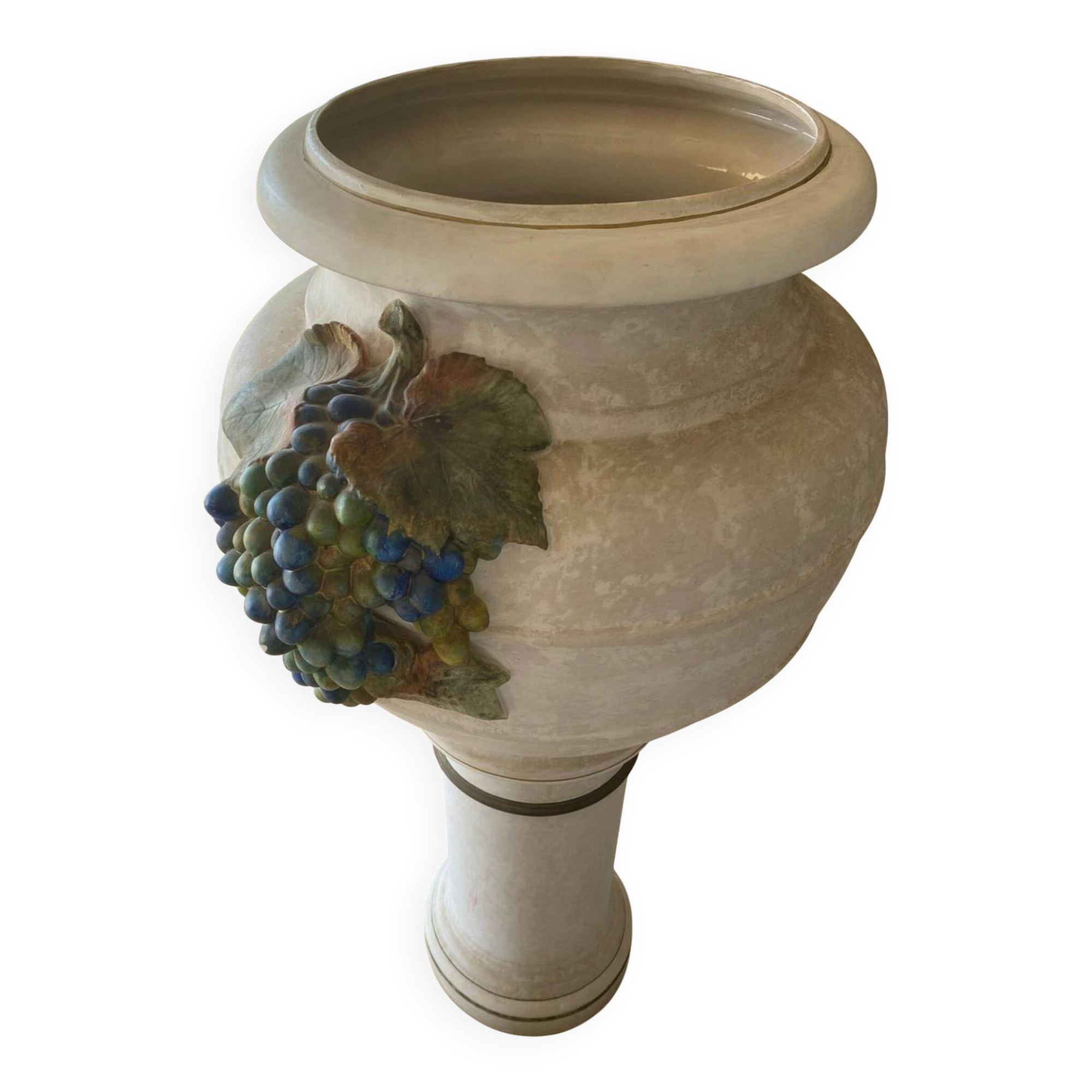 Mediterranean neoclassical style decorative indoor vase