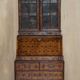 Antique Georgian Display Cabinet in Oyster Veneer circa 1780