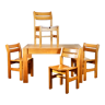 House Regain table and chairs set for Les Arcs