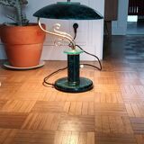 Vintage liner mushroom lamp