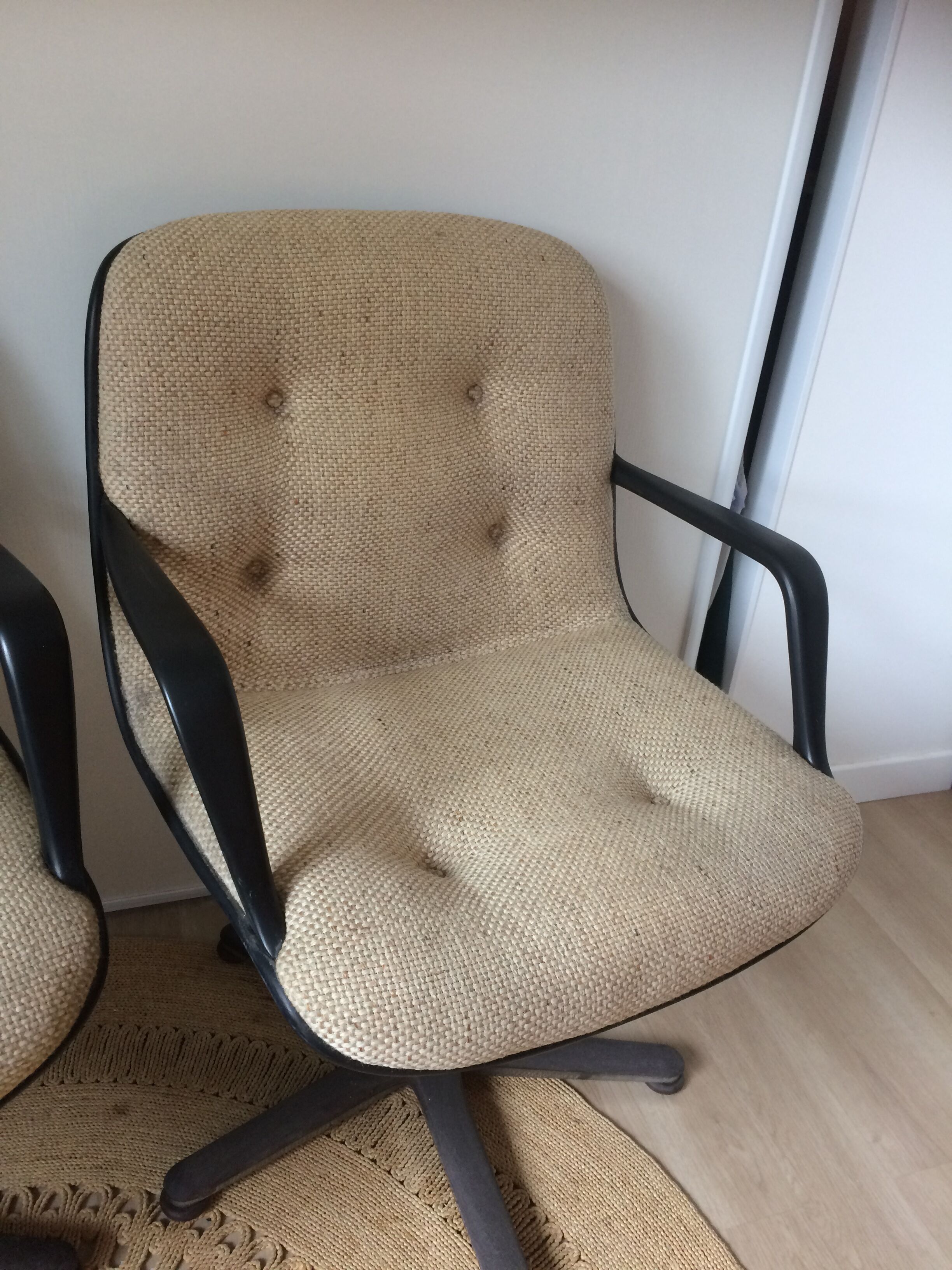 Lot of three armchairs stafor