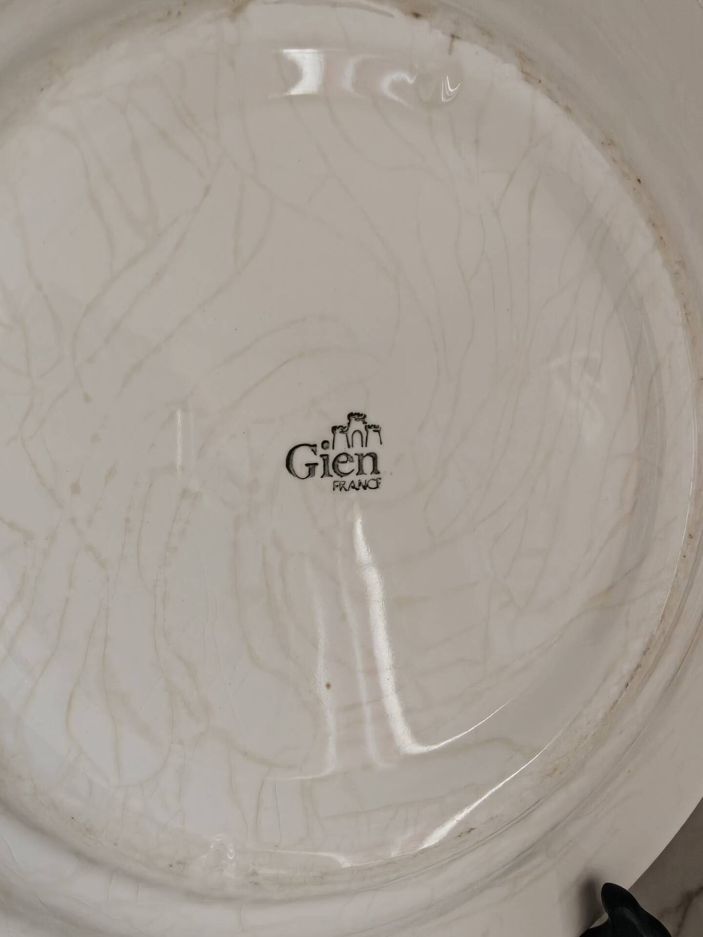 4 plates from gien