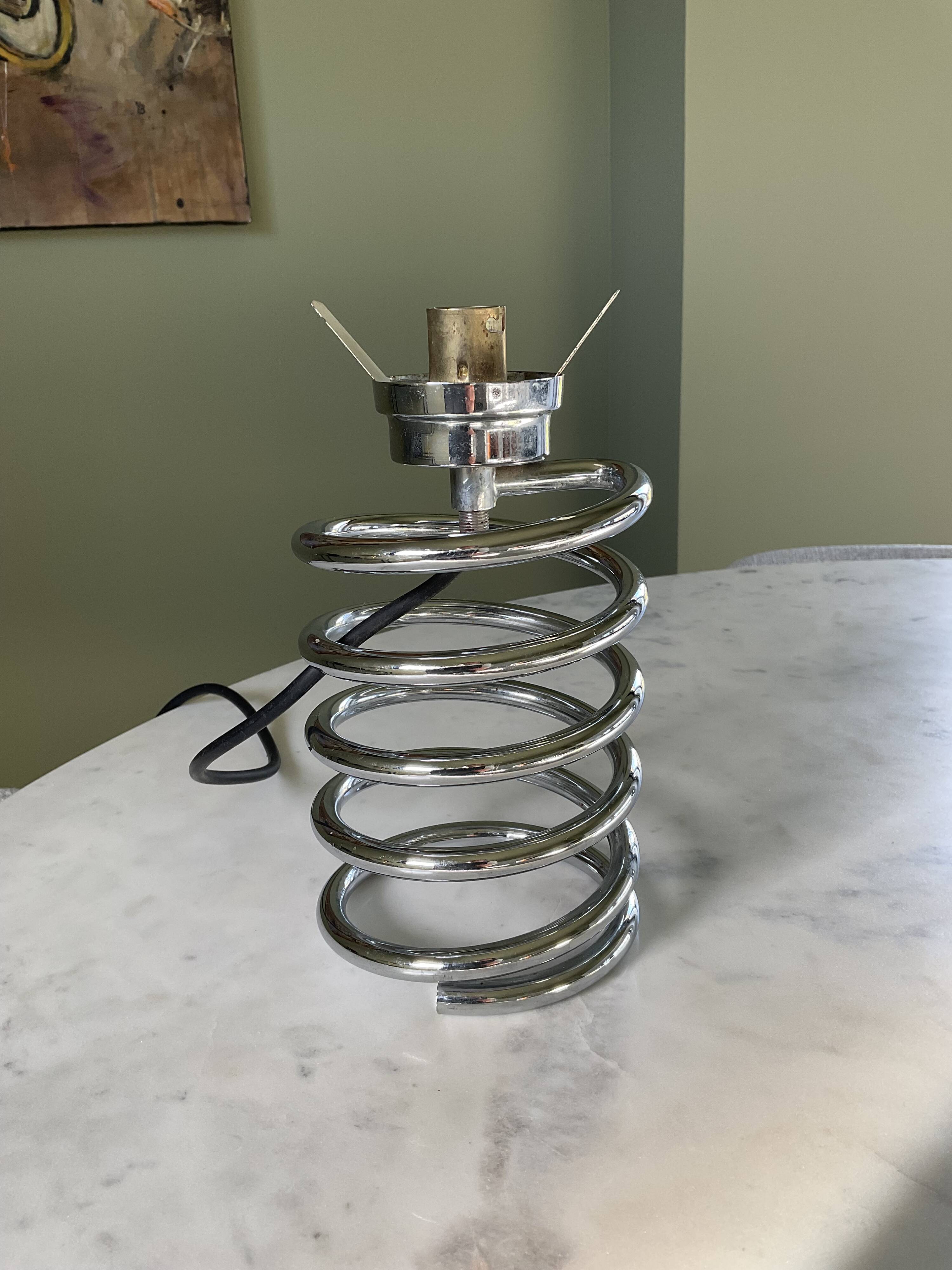 Pied de lampe Spirale . Ingo Maurer 70’