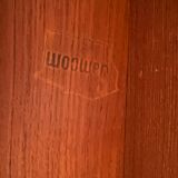 Scandinavian table in vintage teak 1960 Samcom edition