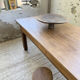 Country farmhouse table in solid beech and oak 2.5m XL
