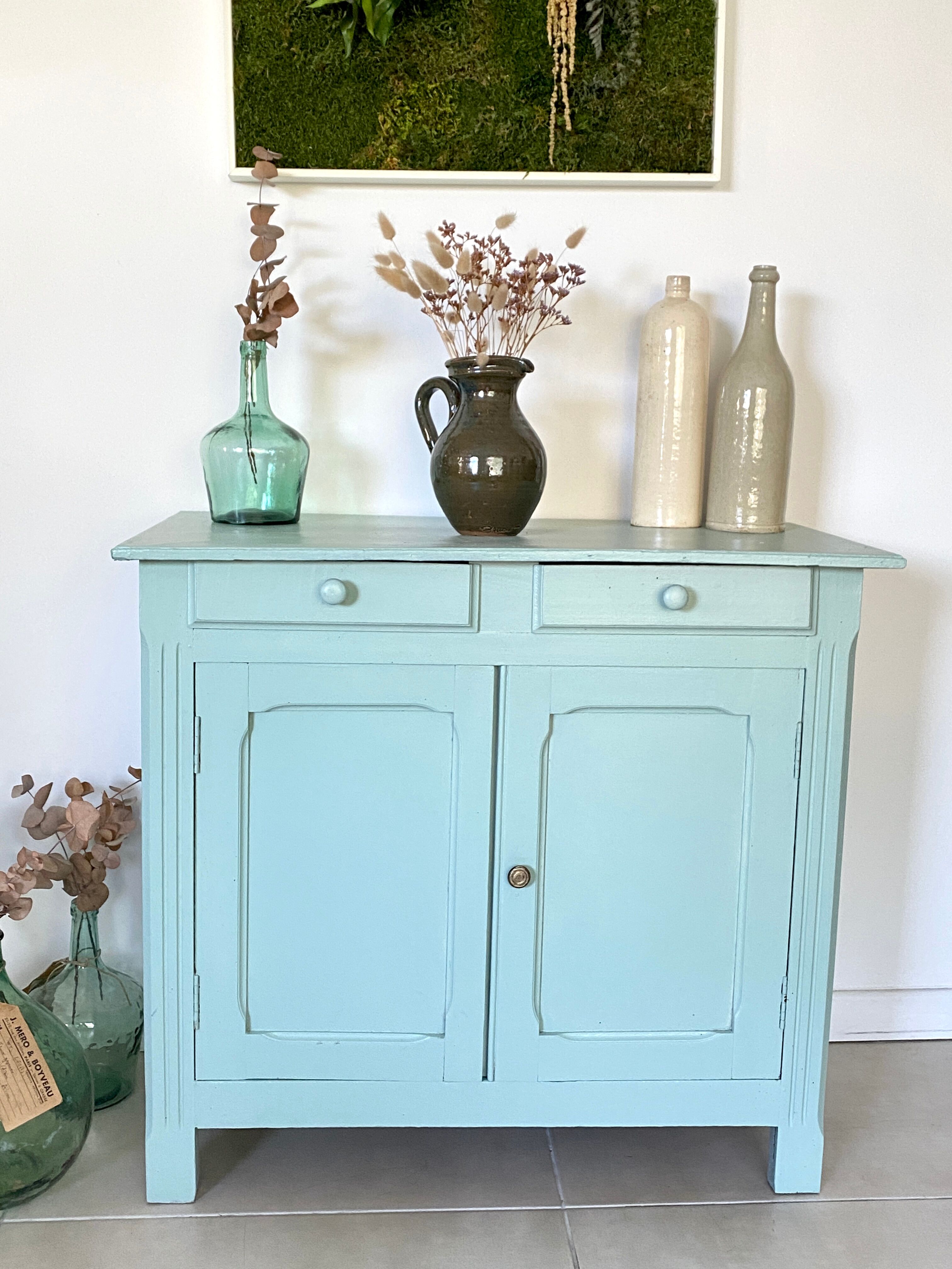 Parisian buffet green mint