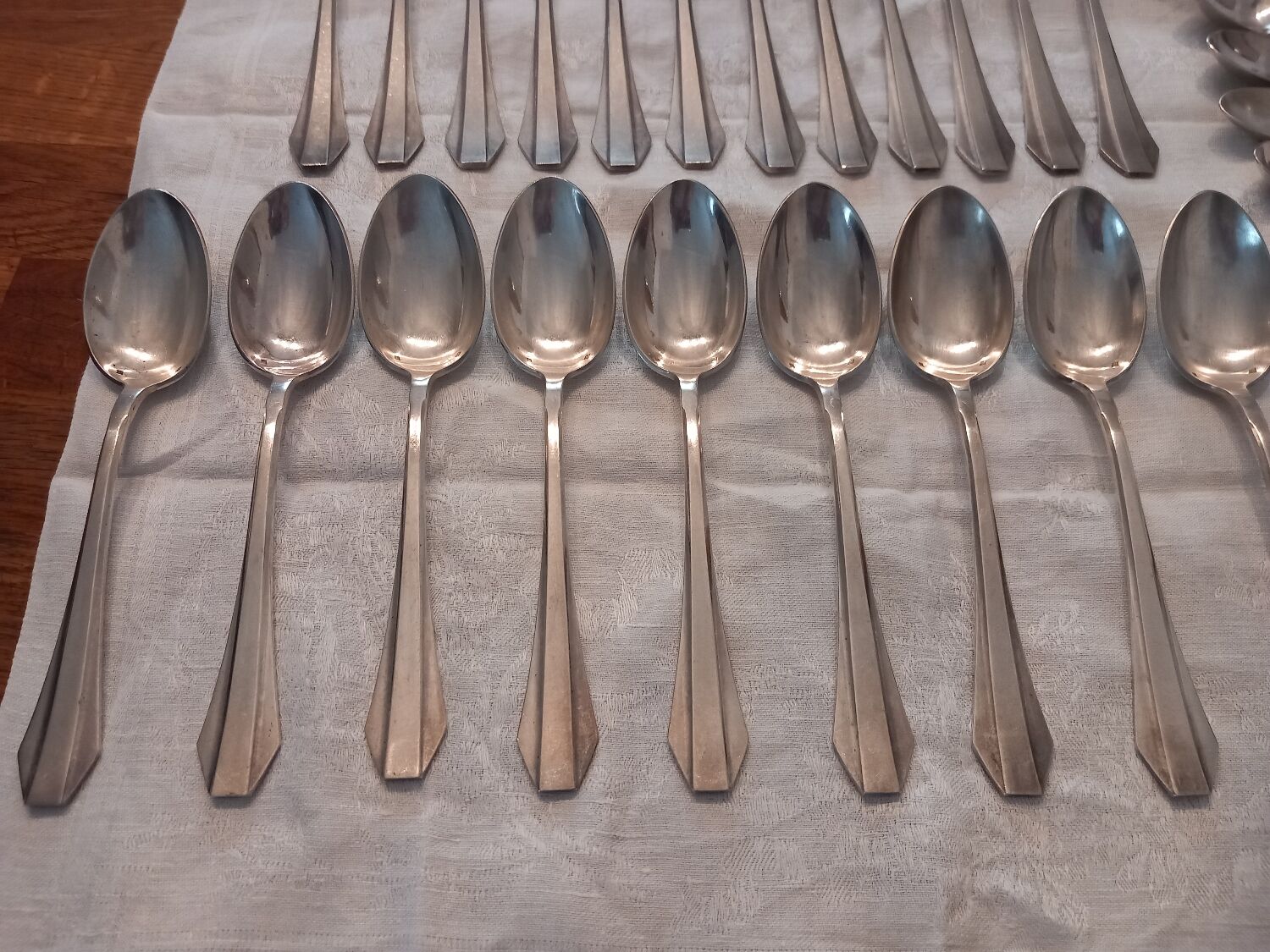 Housewife 37 pieces, art deco