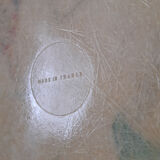 Plateau vintage en fibre de verre, années 50, motif bateaux