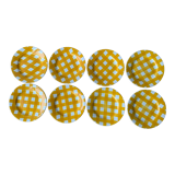 Vintage checkered plates