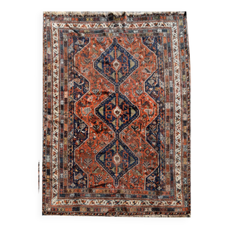 Dorient Persian Iran Rug Old Shiraz: 3.35 X 2.24 M