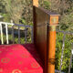 19th Century Empire Period Solid Walnut Daybed