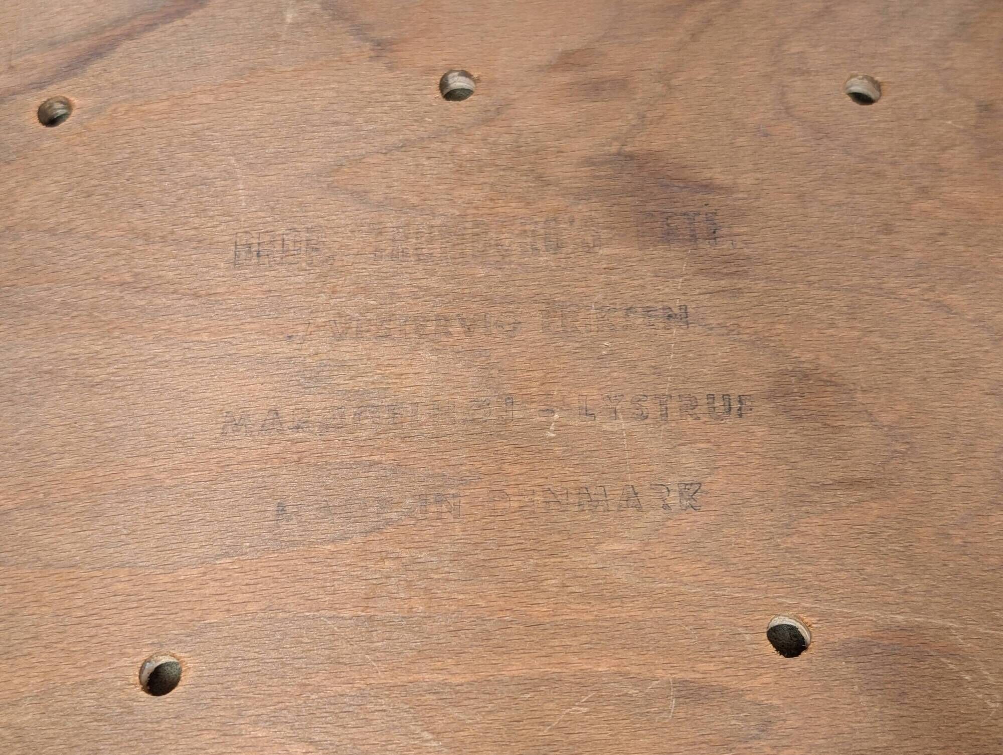 Paire de chaises danoise en palissandre