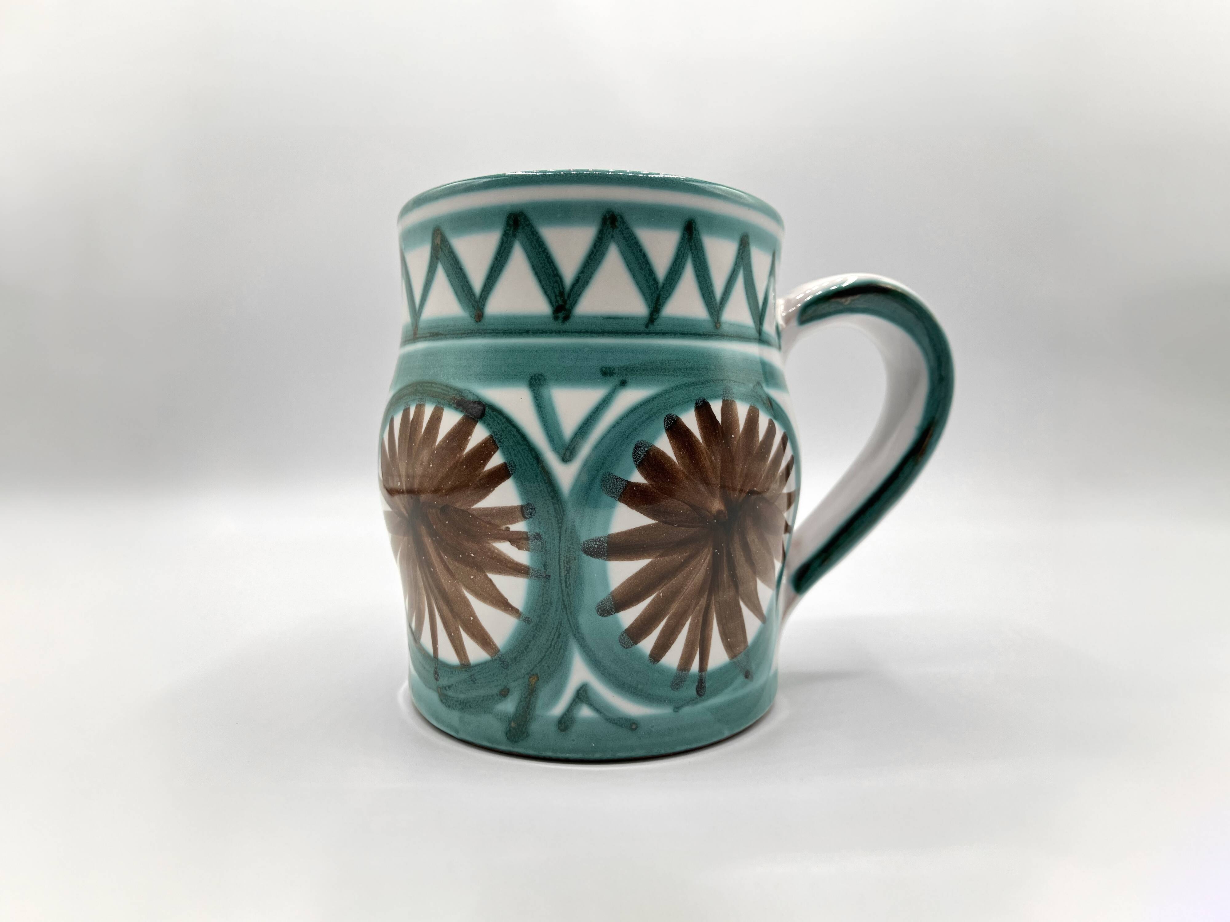 Ceramic mug by Robert Picault, 1960 Vallauris