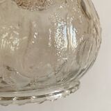 Vintage champagne molded glass globes
