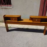 Cosy set and vintage headboard