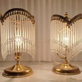 Paire de lampes de chevet classiques