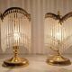 Paire de lampes de chevet classiques