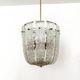 Large Ice Glass Chandelier by J.T. Kalmar