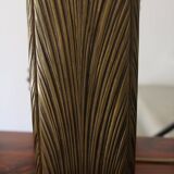 Brass and bronze lamp, Luciano Frigerio, Italy, 1970s