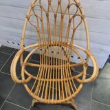Rattan armchair