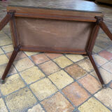 Table basse en bois et marbre