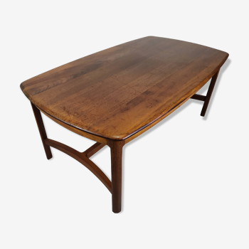 Table basse scandinave teck