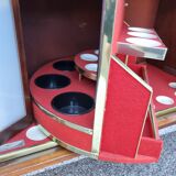 Vintage stereo bar cabinet