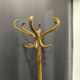 Baumann style 1960 swivel parrot coat rack in curved wood