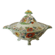 Antique soup tureen on feet from the prestigious English manufacturer Mason's,