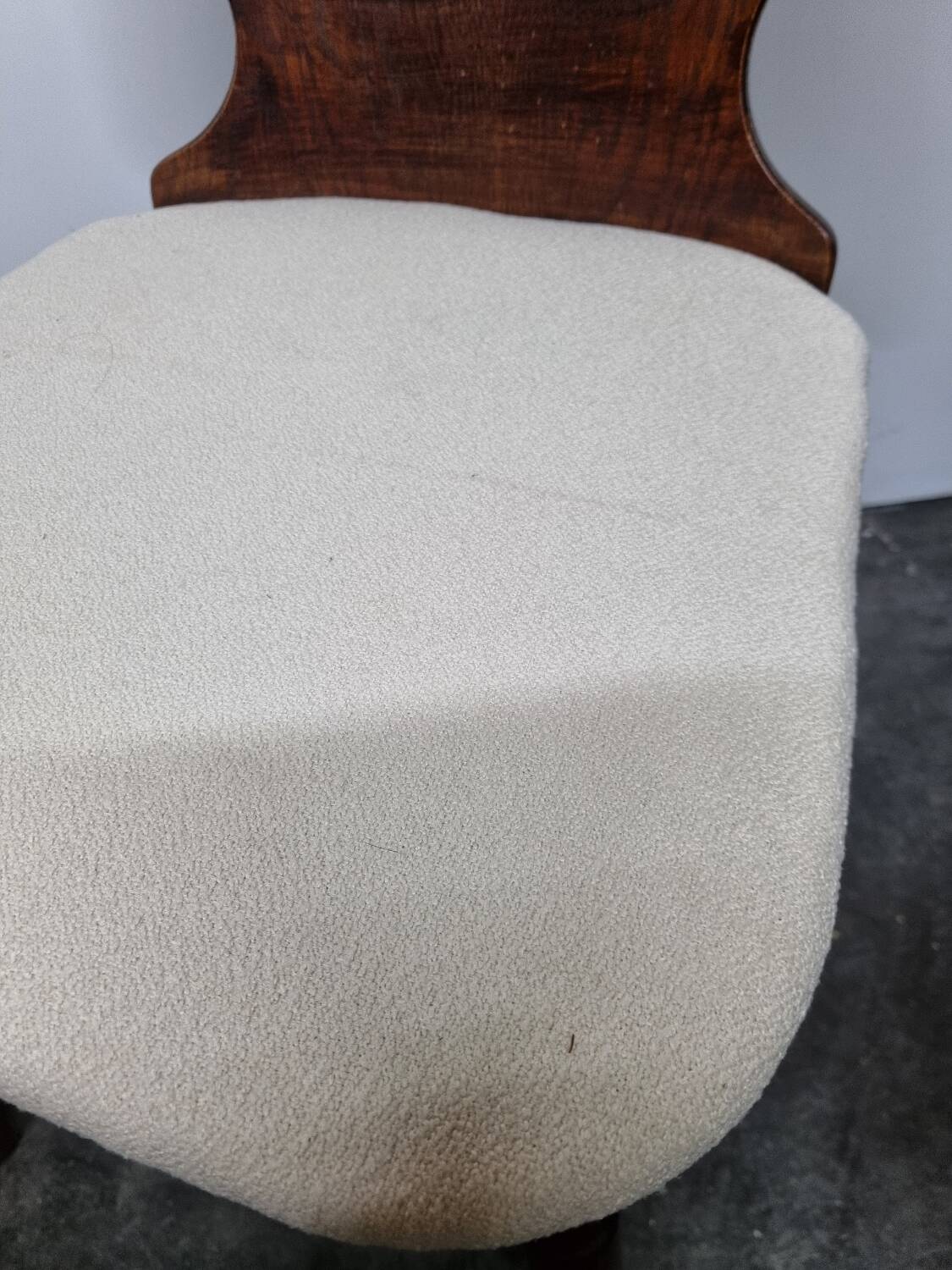 Pair of vintage wooden chairs