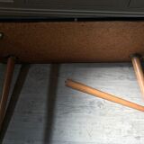 Vintage side coffee table in formica