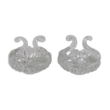 Pair of salt cellars