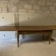 Large extendable wooden dining table – up to 3.41 m – 2 extensions