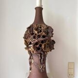 Table lamp by Bodil Marie Nielsen, denmark,  brutalist, 1960s